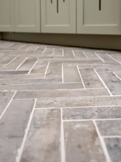 Herringbone Entranceway