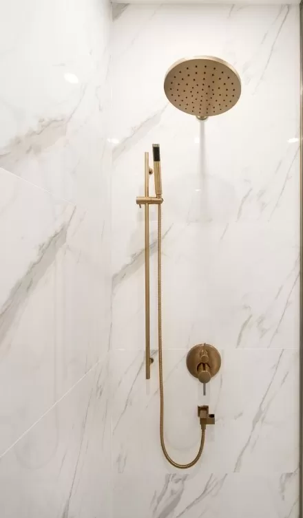 Calacatta Gold 24x48 Shower