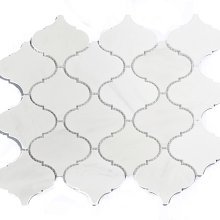 85STM036 POLISHED ARTISON WHITE 13.25x12.31 ARABESQUE (1.132 SF/PC)  85STM036