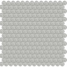 ELEMENT GLASS MIST 11.73x11.73 PENNY MOSAIC (DNR)  3001-0055-0