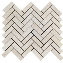 MARBLE ALARA CREMA 1x3 HERRINGBONE POLISHED  92-1002P