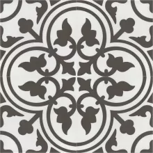 ENCAUSTICA PORCELAIN FLAVIE BLANC 8x8  .