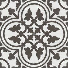 ENCAUSTICA PORCELAIN FLAVIE BLANC 8x8  .