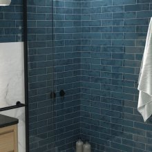 GRUNGE BLUE 3x12 WALL TILE  .