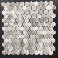 32STM018 HONED HEXAGONS SKYLINE 1x1  .