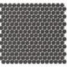 TREND SERIES PENNY BLACK 12x12 FULL BODY MOSAIC  .