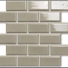 MIKI CASTLE MOSAIC TAUPE 2x4 GLOSSY  BHE05058V