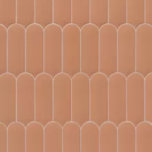 FAN CLAY MATTE 3x8  NAT FAN CLE