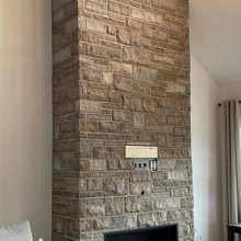 MASONRY BRUCE BLEND LIMESTONE MIXED CRATE .x 70/30 BROWN/ERAMOSA SOLD BY SF MBE-SB