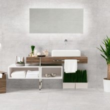 STREET WHITE 24x48 3D MATTE .