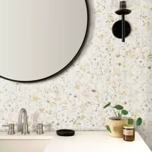 ALLEGRO TERRAZZO BISCOTTI 3x3 HEXAGON MOSAIC 330101