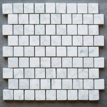 MARBLE BRICKLANE TUMBLED CARRERA 1.25x1.25 MOSAIC (FULL BOXES ONLY) STN-BLT-006