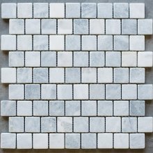 MARBLE BRICKLANE TUMBLED ITALIAN GREY 1.25x1.25 MOSAIC (FULL BOXES ONLY) STN-BLT-005