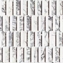 MARBLE UTOPIO HYDROS ORCHID 11.93x10.47 MOSAIC 5001-0406-0