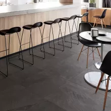 MSLATE BLACK 24x24 MATTE .