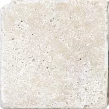 TRAVERTINE IVORY 4x4 TUMBLED  5000-0085-0