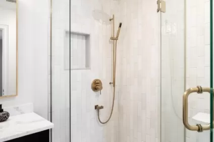 Classic Checkerboard Bathroom + Artisan White