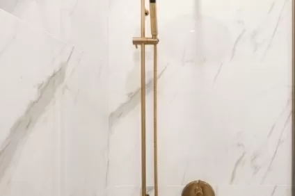 Calacatta Gold 24x48 Shower