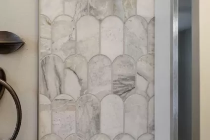 Gorgeous Marble Mosaic Feature