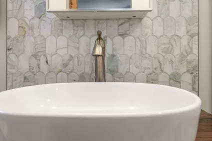 Gorgeous Marble Mosaic Feature