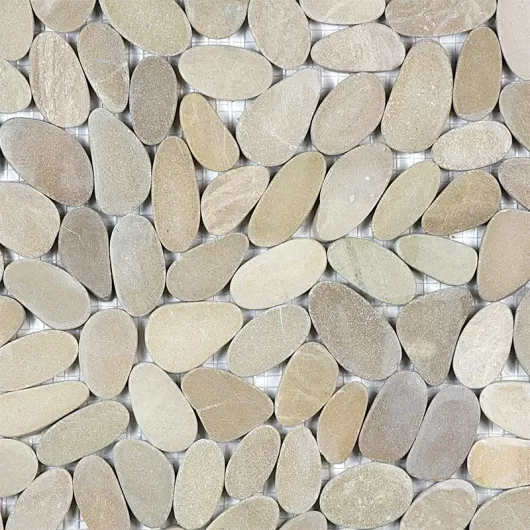 PEBBLES DRIFTWOOD TAN FLAT 12x12  5001-0217-0