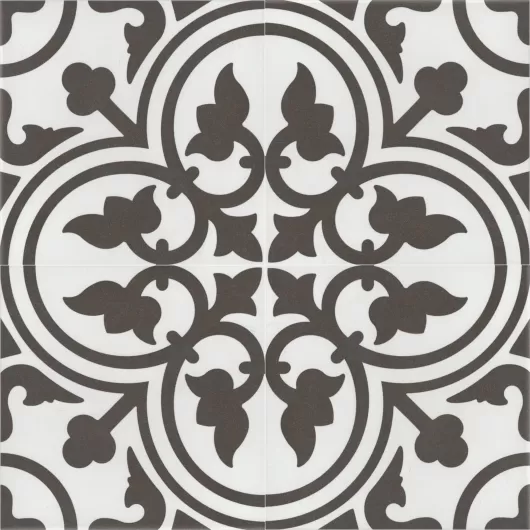 ENCAUSTICA PORCELAIN FLAVIE BLANC 8x8  .