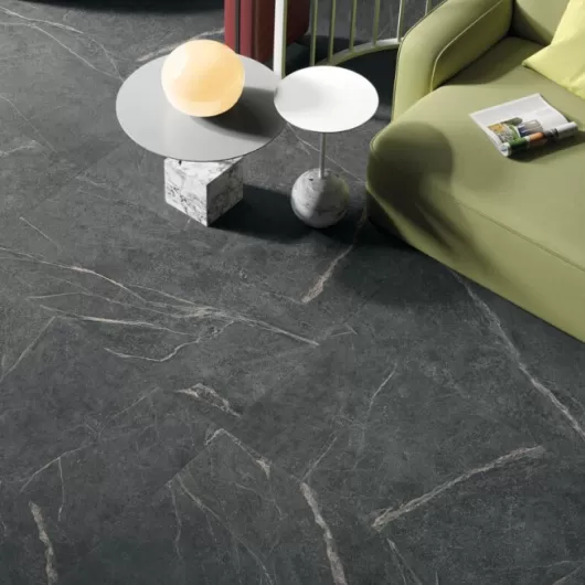 SOAPSTONE BLACK 24x48 MATTE .