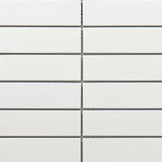 STACKED MOSAIC WHITE 11x11.5 MATTE  32RTW 1005