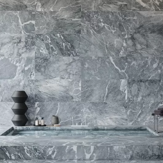 MARBLE AQUA INTENSO 12x24 BRUSHED  5000-0568-0