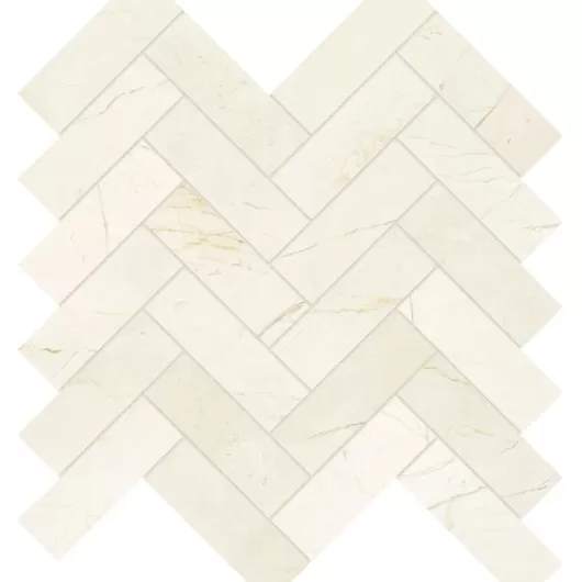 MARBLE AVORIO CREMA 12x12 HERRINGBONE HONED  5001-0258-0
