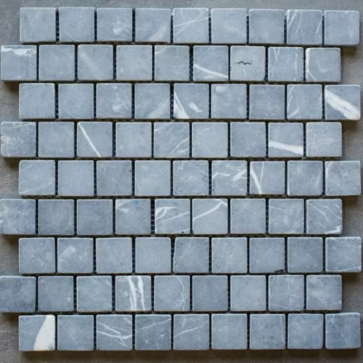 MARBLE BRICKLANE TUMBLED ROYAL MIDNIGHT 1.25x1.25 MOSAIC (FULL BOXES ONLY) STN-BLT-003
