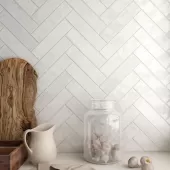 EC TRIBECA GYPSUM WHITE 2.5x9.75  .