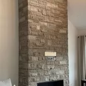 MASONRY BRUCE BLEND LIMESTONE MIXED CRATE .x 70/30 BROWN/ERAMOSA SOLD BY SF MBE-SB